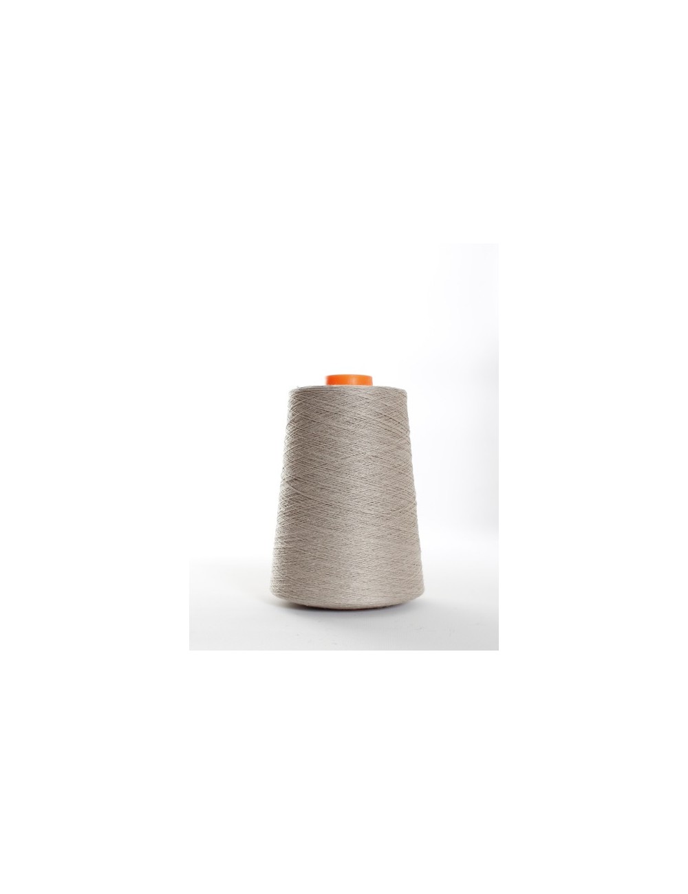 Hørgarn 7(8) rødlig beige farve