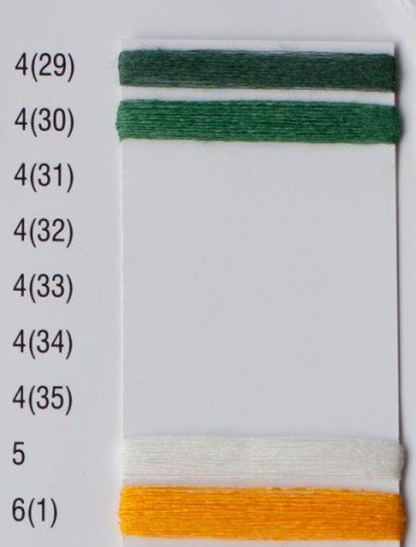 Hørgarn 4(30) klassik grøn farve