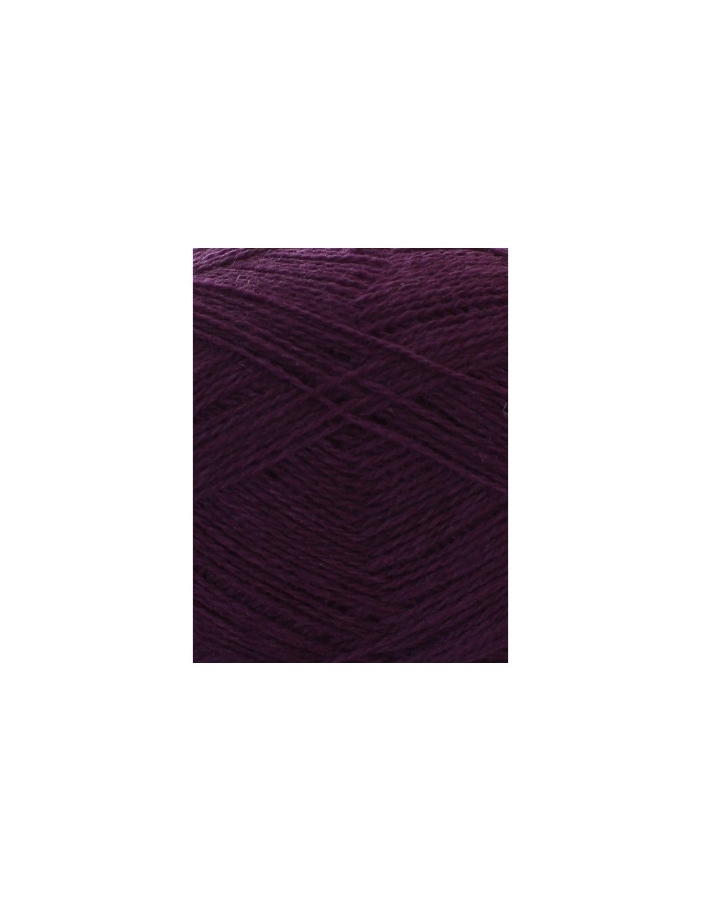 Uldgarn i mørk aubergine farve 109