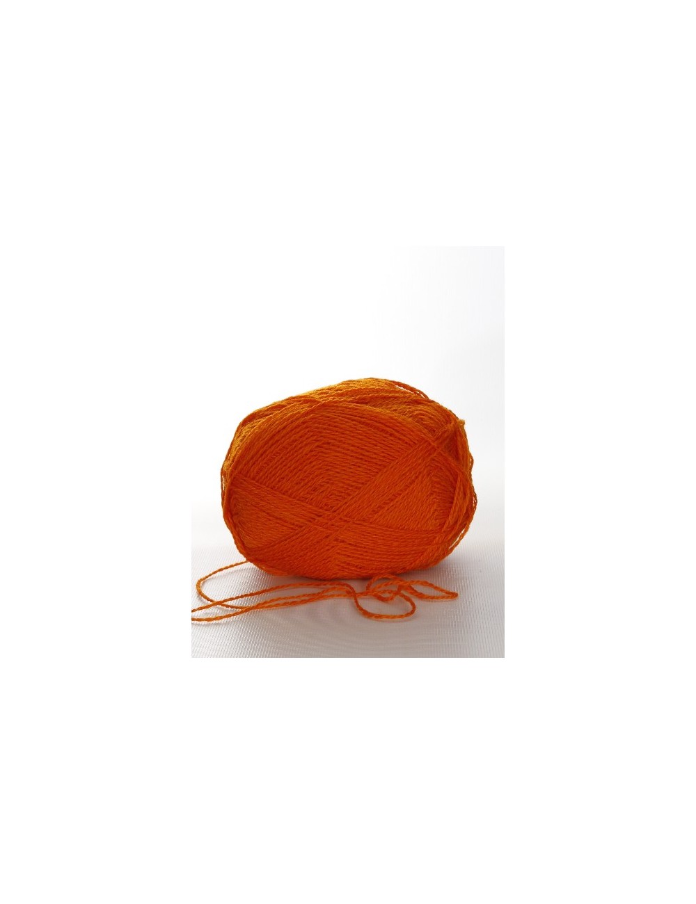 Uldgarn i Klar orange farve 760