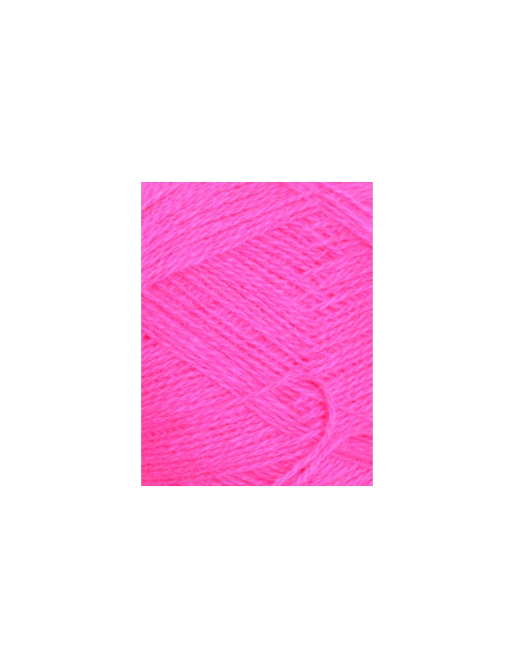 Uldgarn i klar pink farve 107