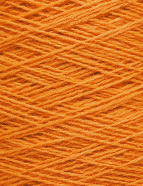 Uldgarn i Klar orange farve 760