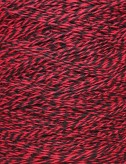 Strømpegarn 80%uld - 860 sort rød melange