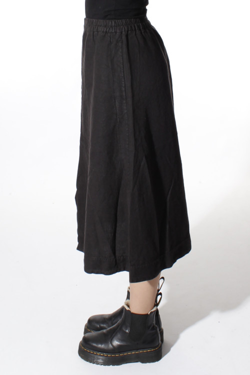 Hør nederdel i A-facon