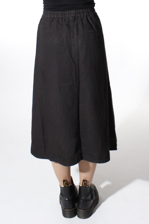 Hør nederdel i A-facon