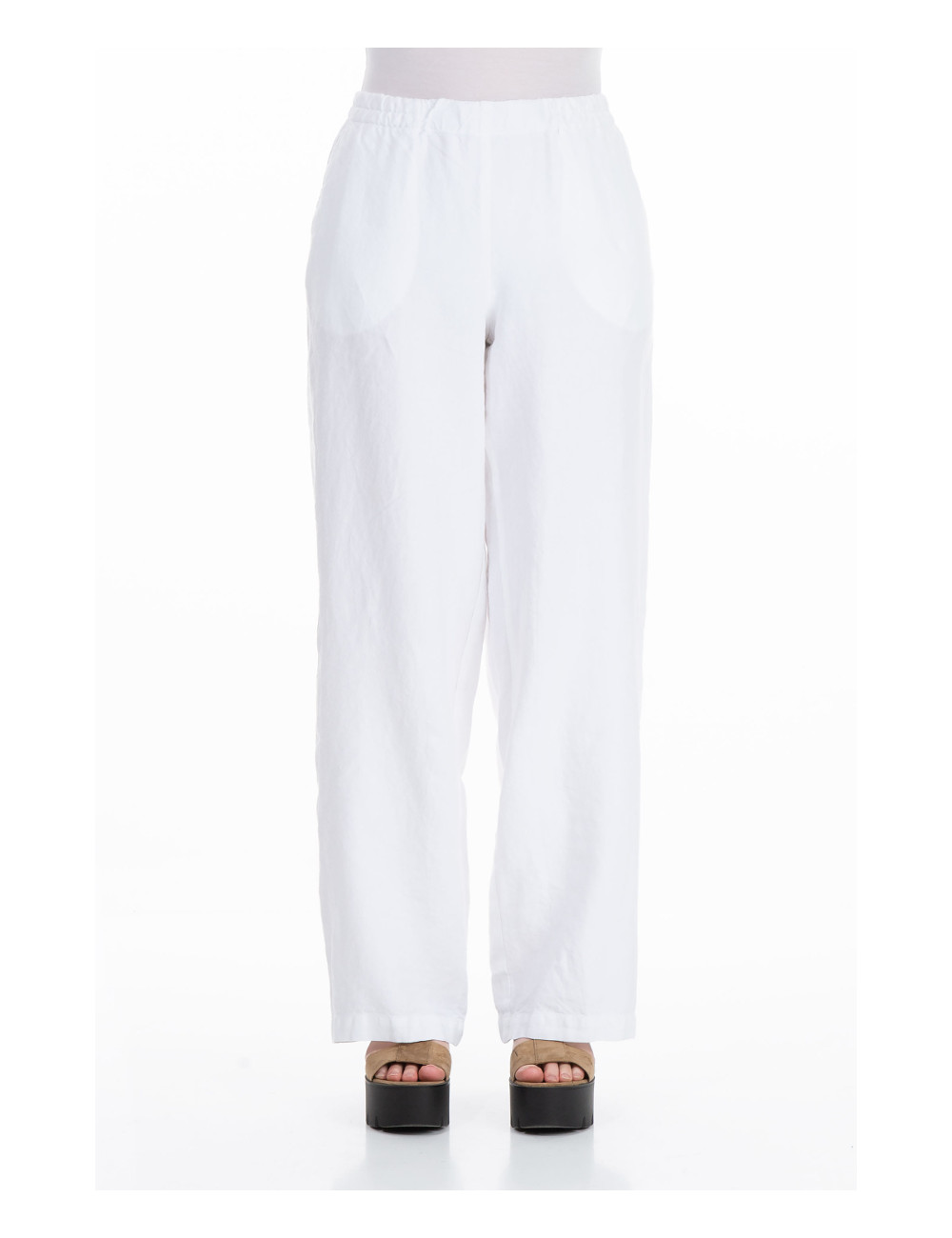 Klassisk lange bukser | bukser i 110 cm | bukser med sidelommer | bukser med elastik i talje