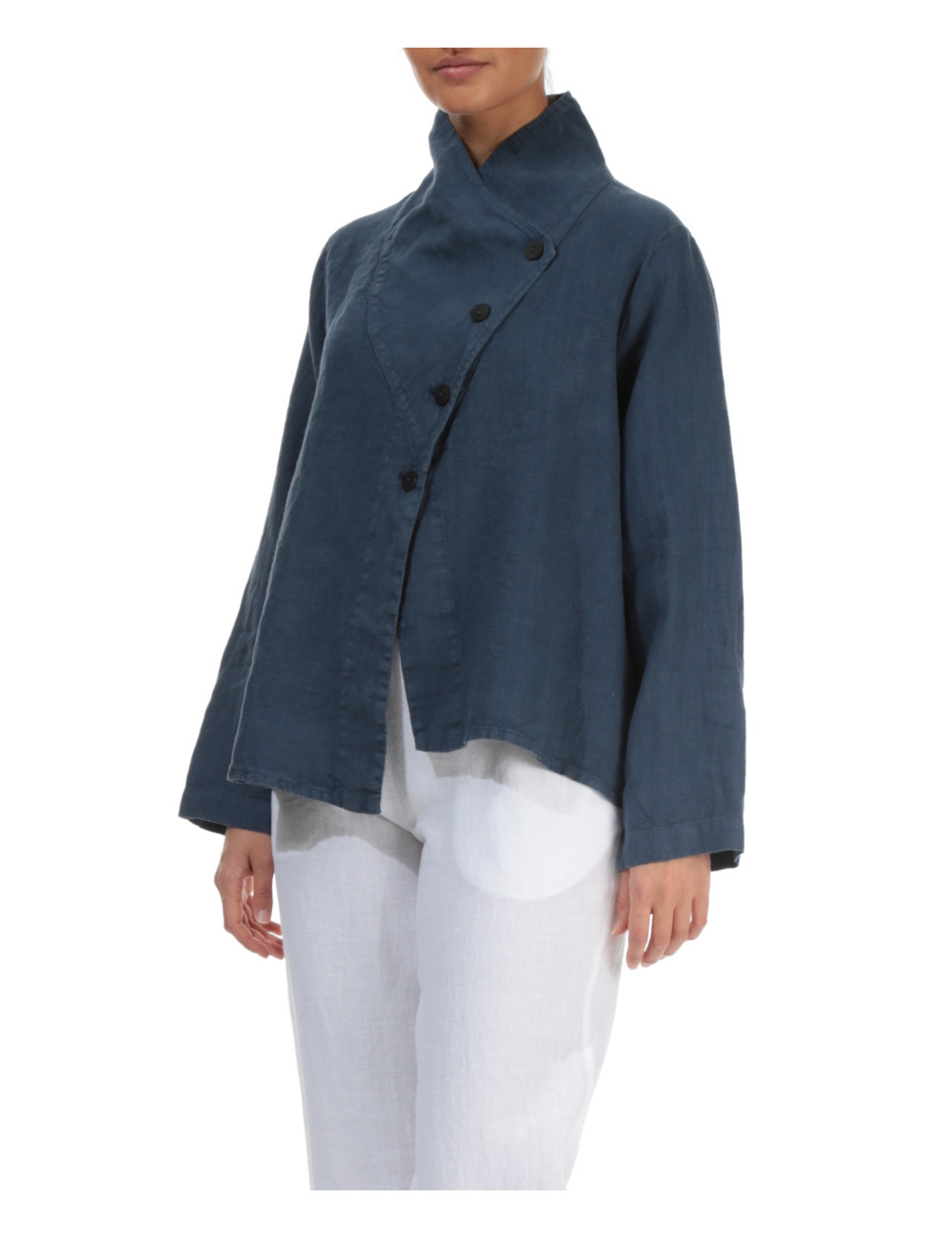 Unik hør cardigan