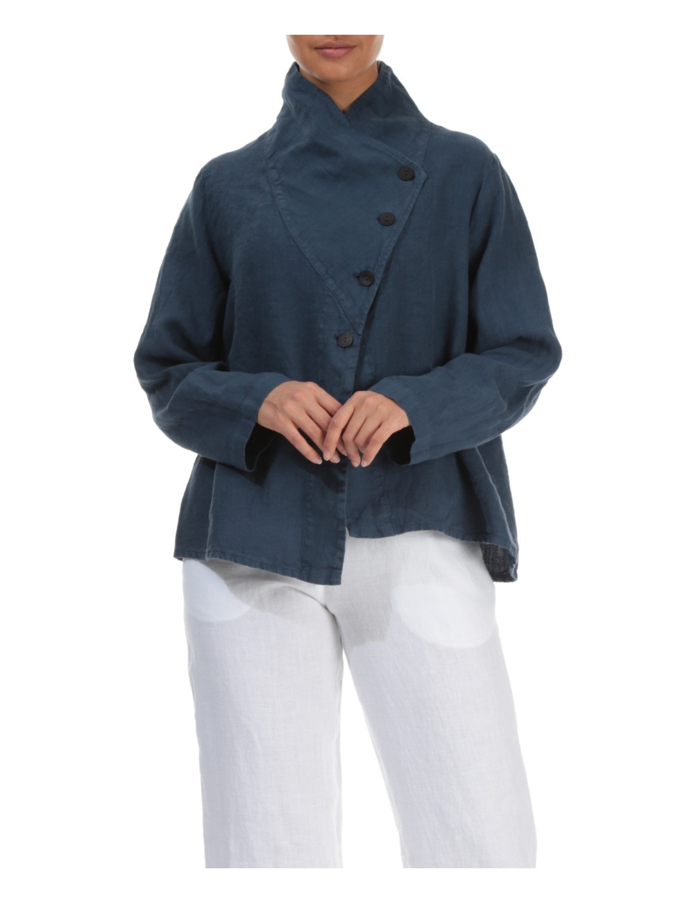 Unik hør cardigan