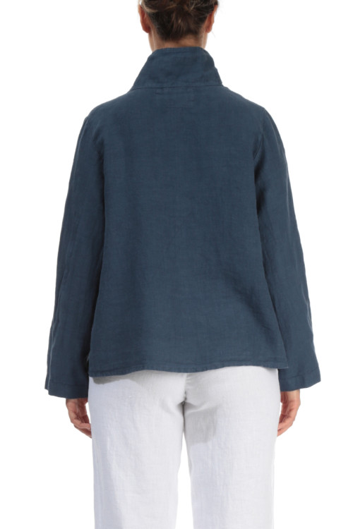 Unik hør cardigan