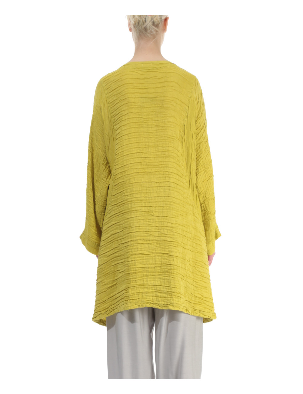 Cardigan i tulipan-facon