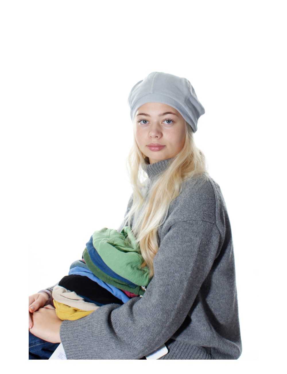 Berette i merino uld 1035 i basis farver