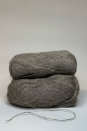 100% alpakagarn - jord naturel