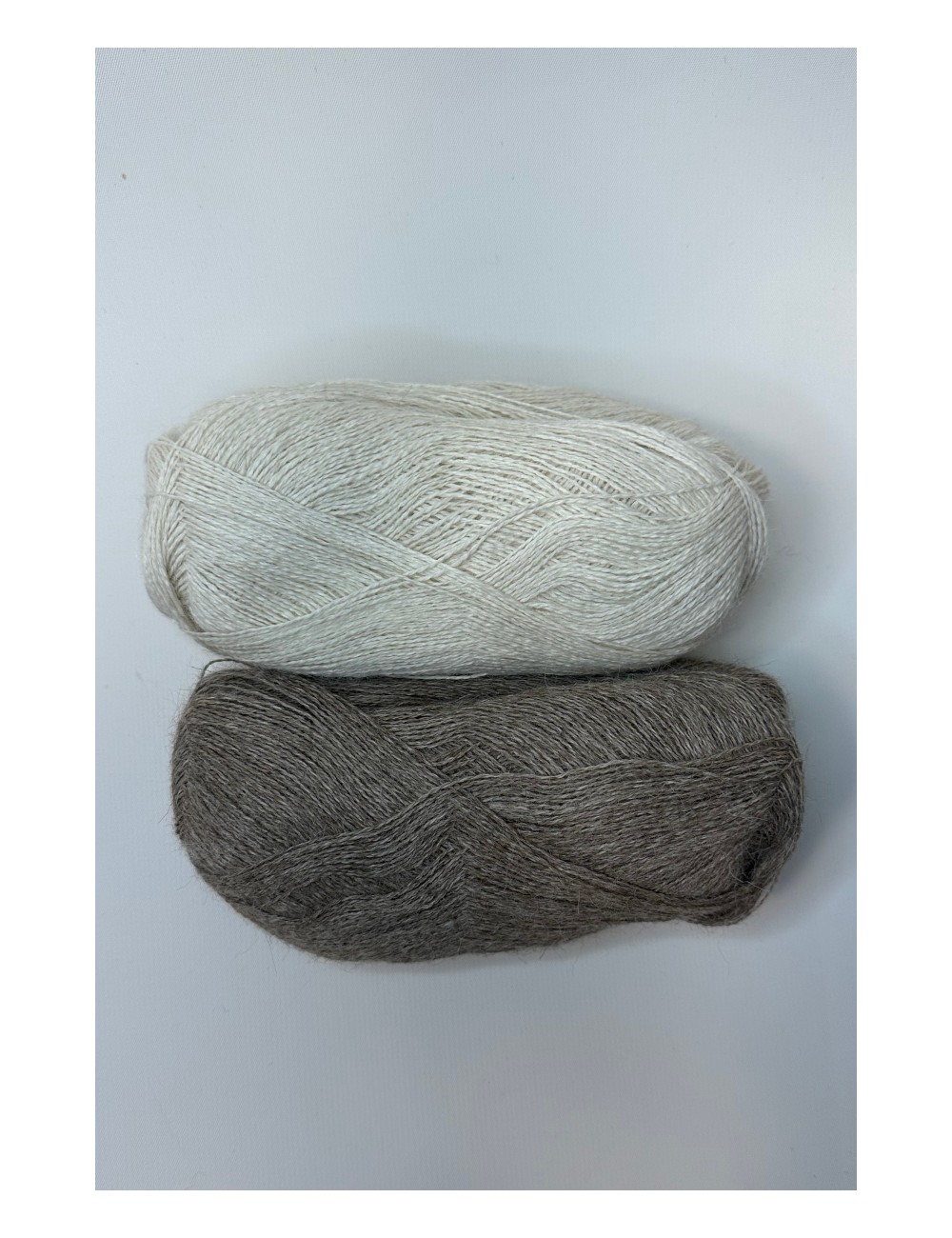 100% alpakagarn - jord naturel