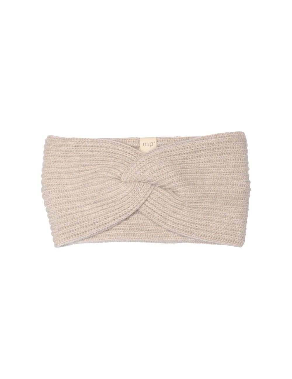 Pandebånd med flette detalje i cashmere blanding