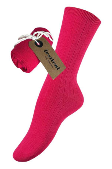 Bambus sokker i rosa og pink nuancer
