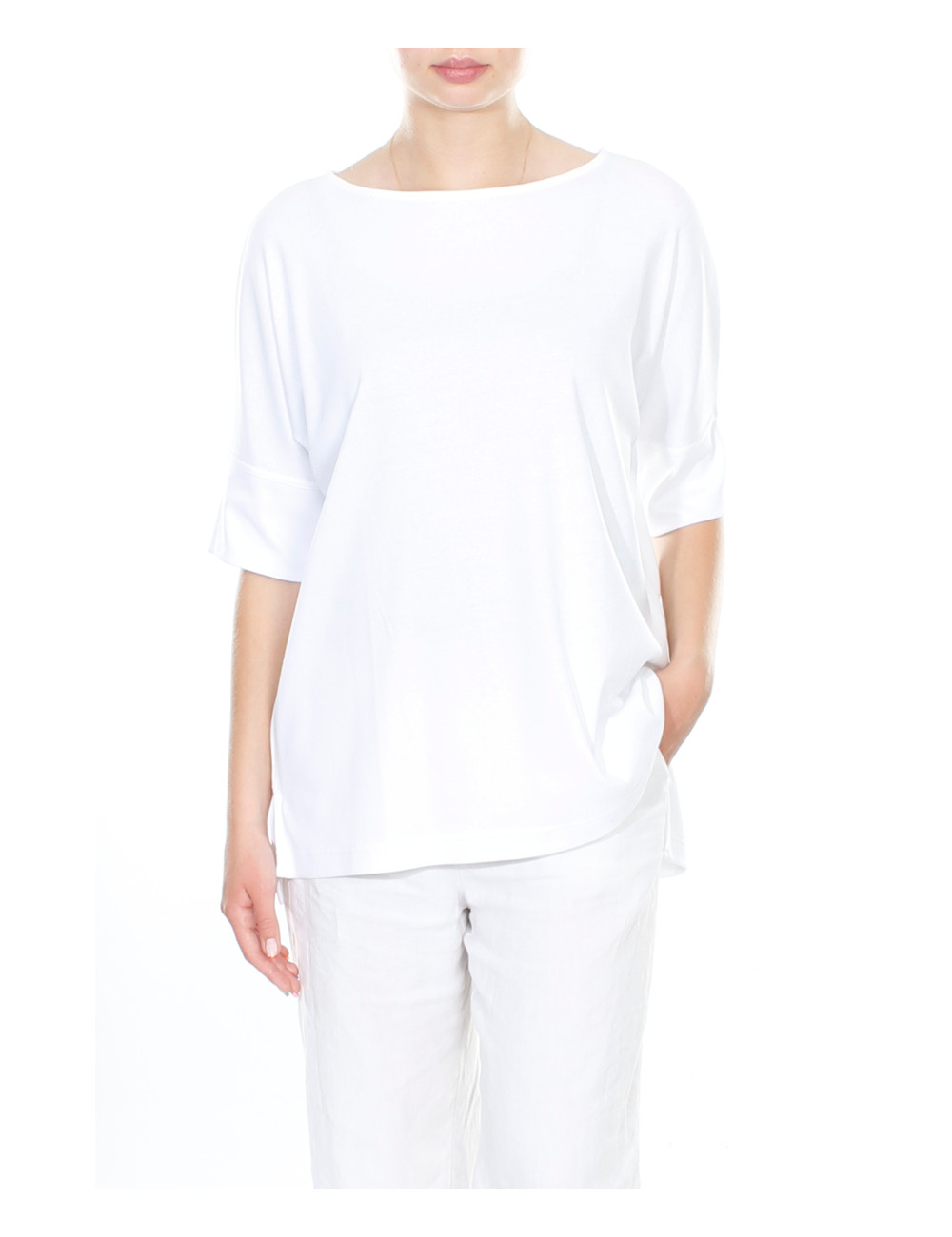Rummelig T-shirt bluse