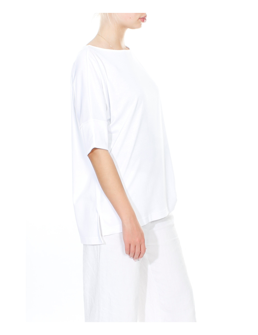 Rummelig T-shirt bluse
