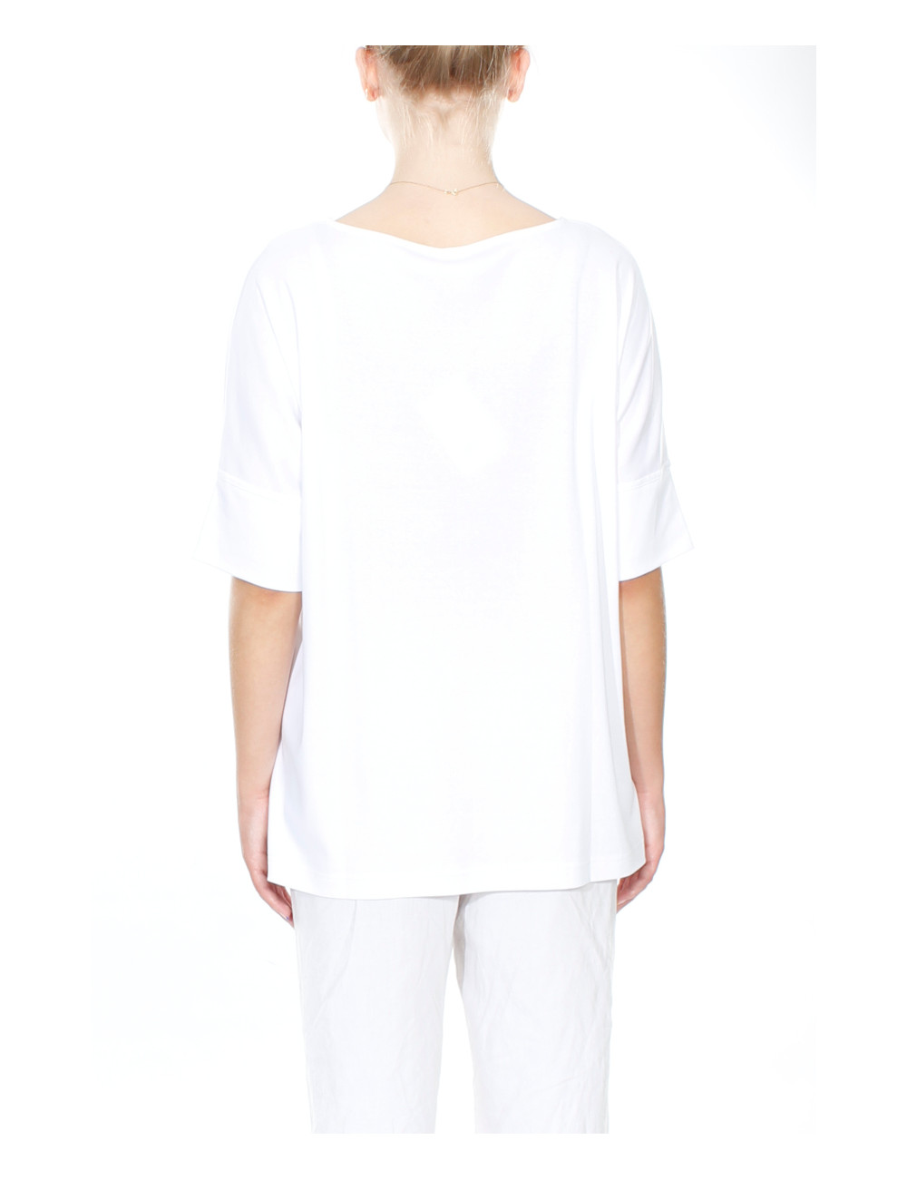Rummelig T-shirt bluse