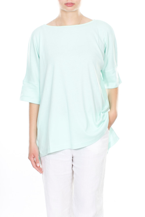 Rummelig T-shirt bluse