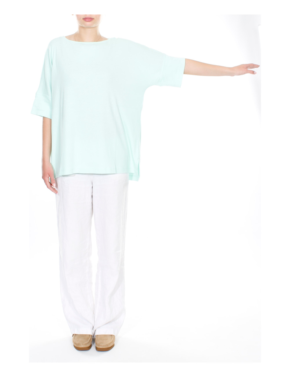 Rummelig T-shirt bluse