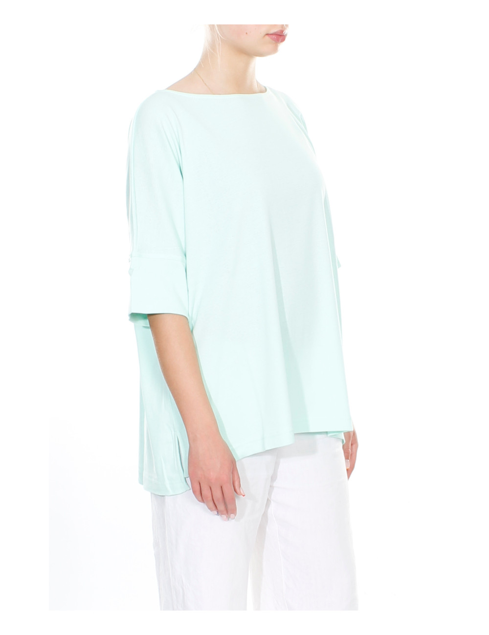Rummelig T-shirt bluse