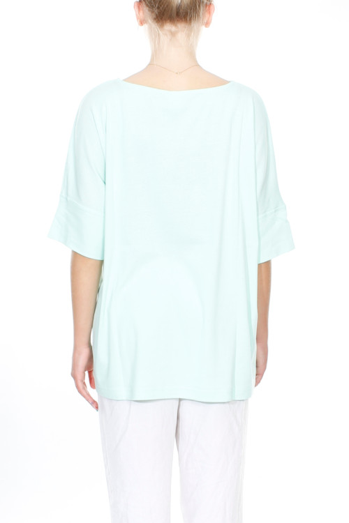 Rummelig T-shirt bluse