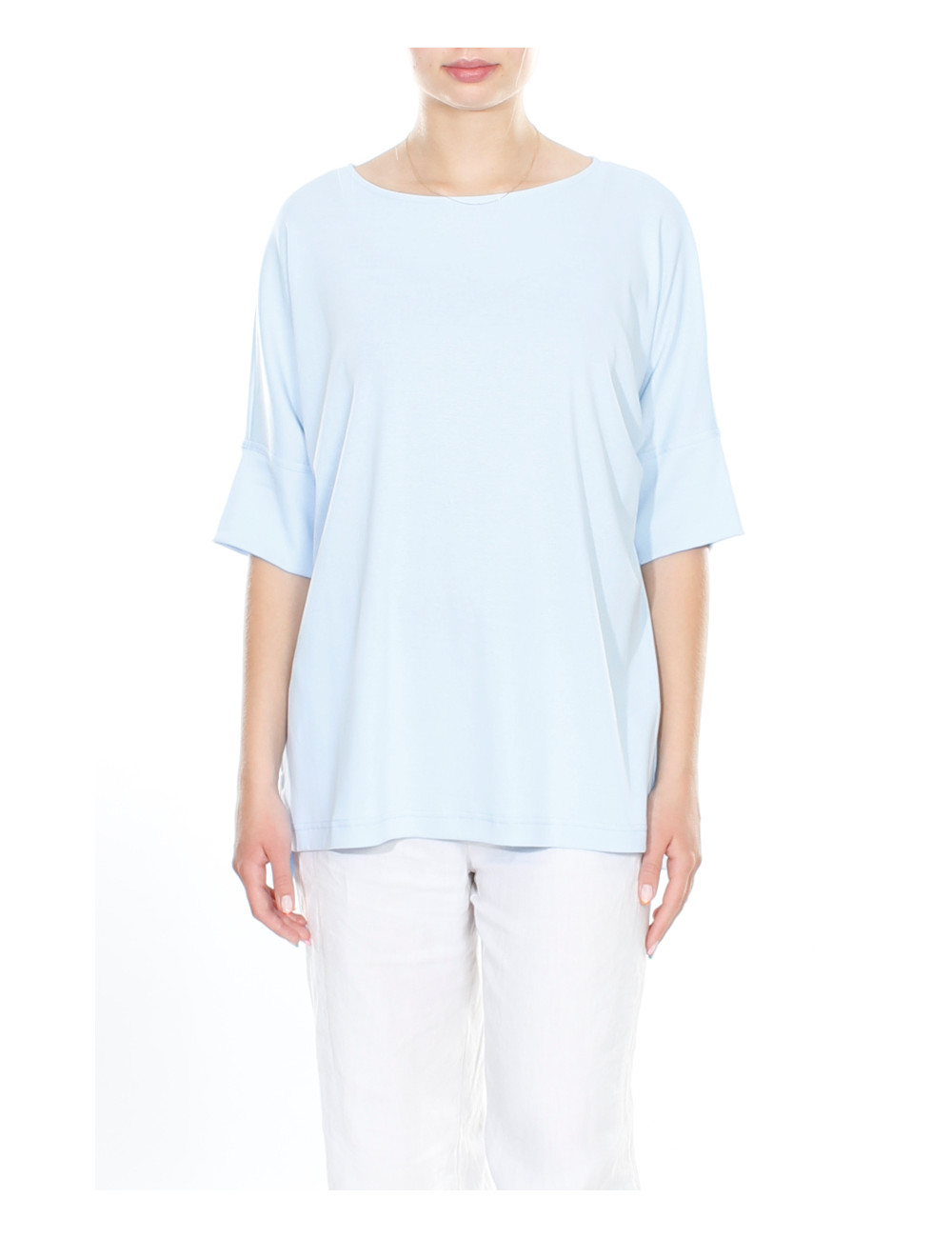 Rummelig T-shirt bluse