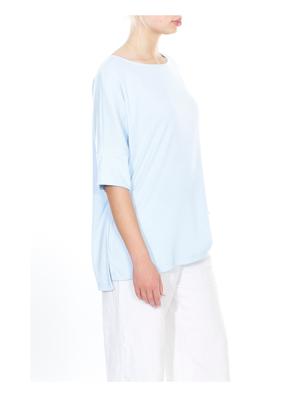 Rummelig T-shirt bluse