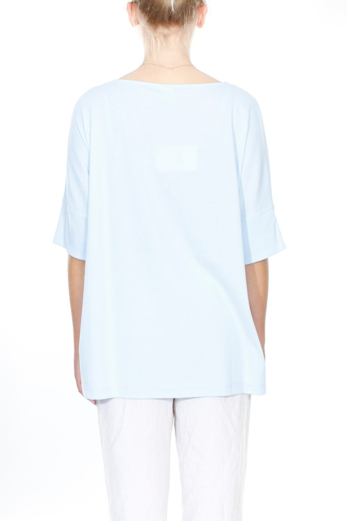 Rummelig T-shirt bluse