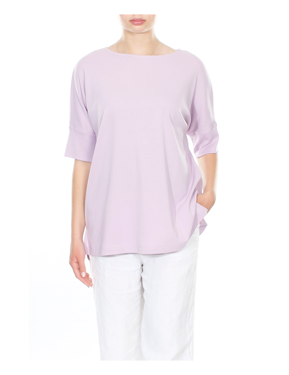 Rummelig T-shirt bluse