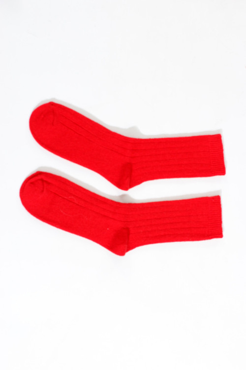 Sokker i cashmere og merino uld mix