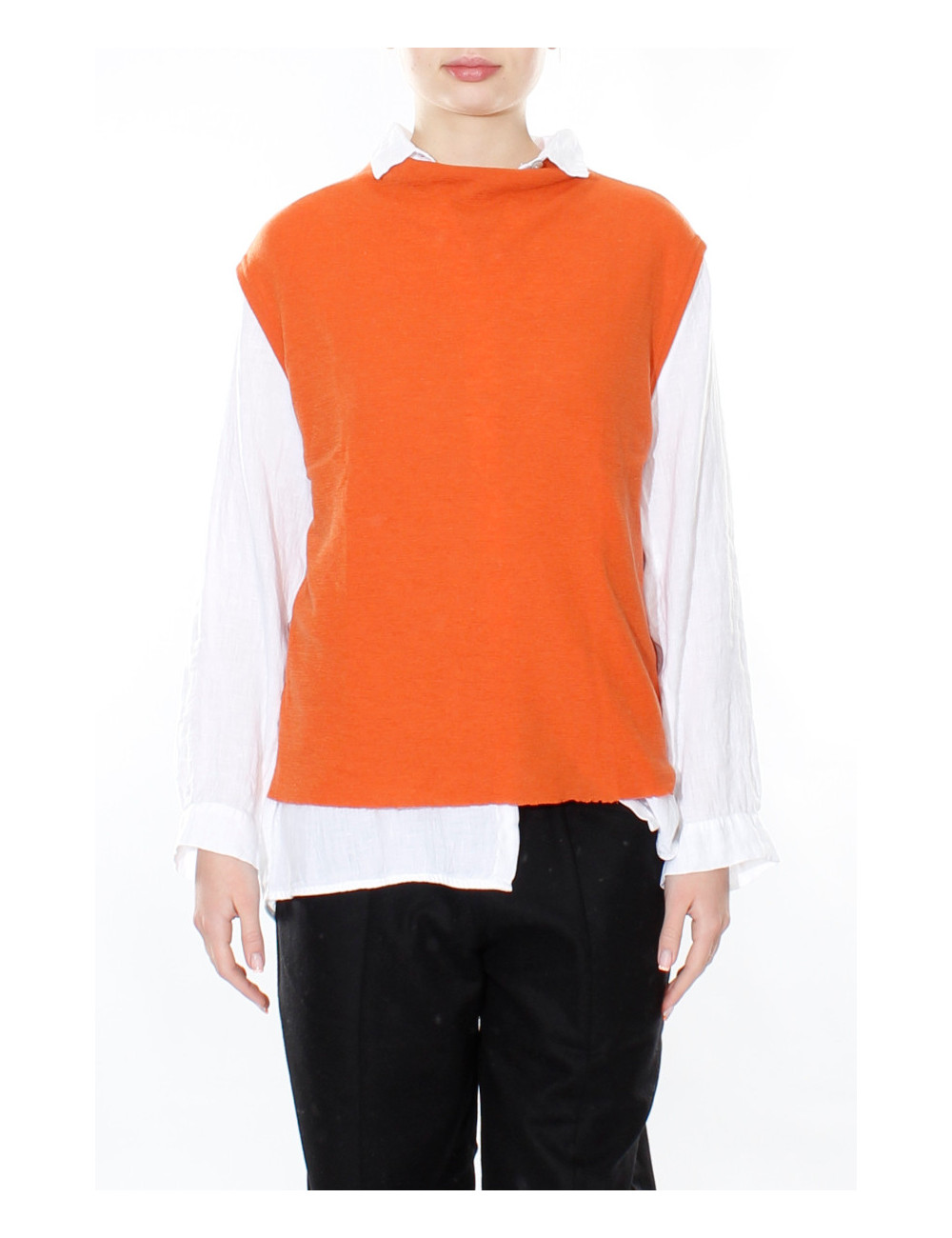 Vest i merino uld 2009 i farver