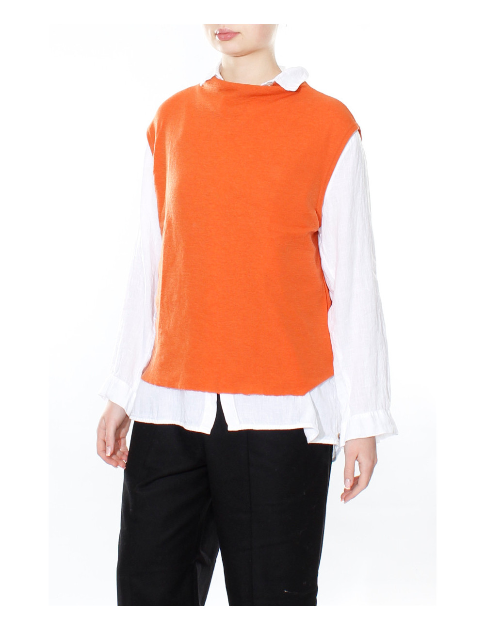 Vest i merino uld 2009 i farver