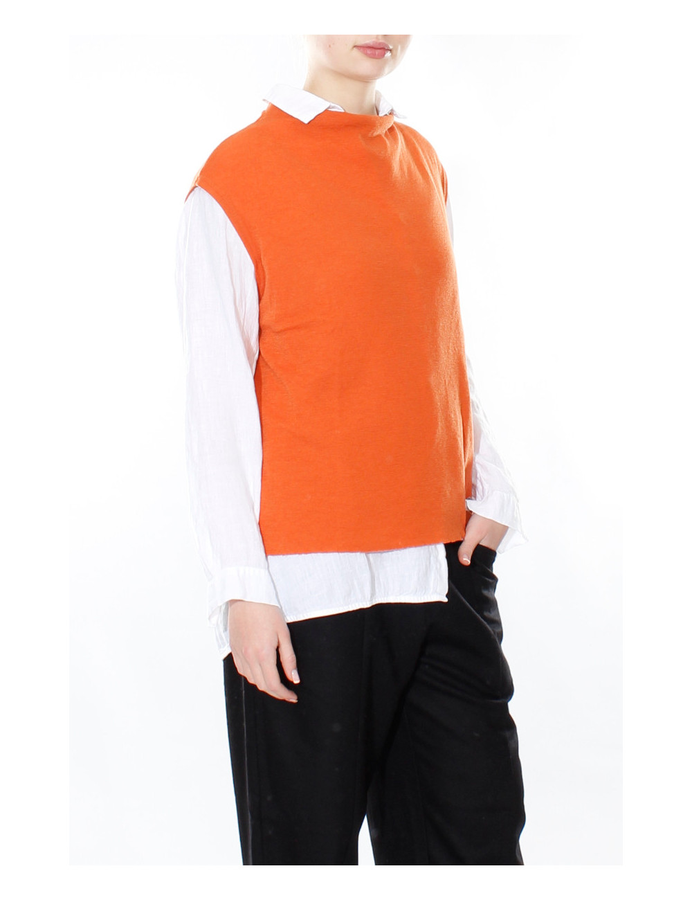 Vest i merino uld 2009 i farver