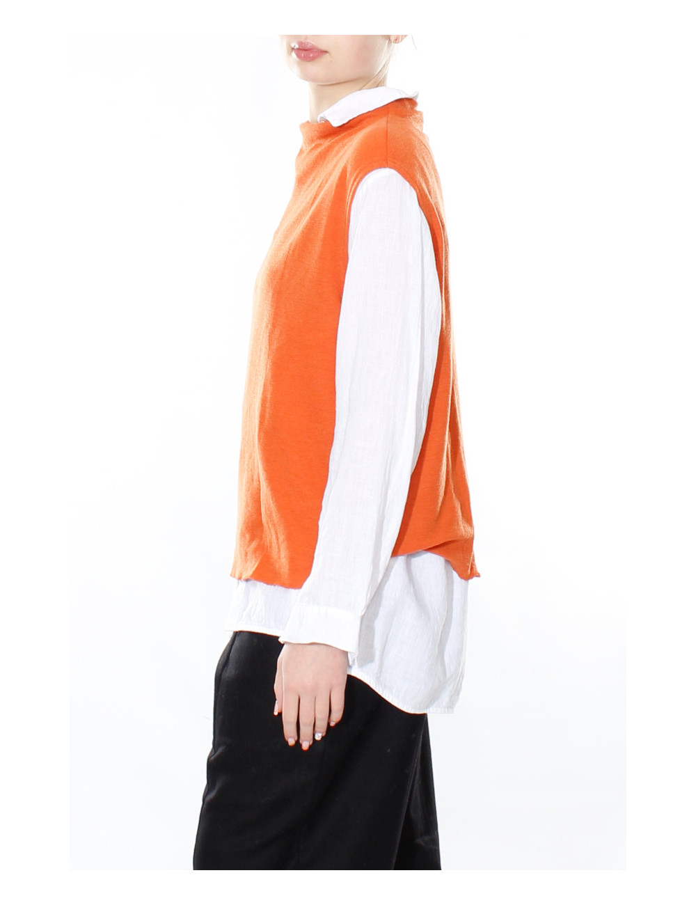 Vest i merino uld 2009 i farver