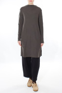 Simpel kjole i merino uld 7032 i basis farver