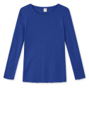 Merino T-shirt 4002 i grønne og blålige farver