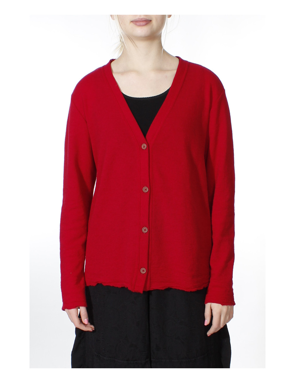 Merino uld cardigan 8006 i farver