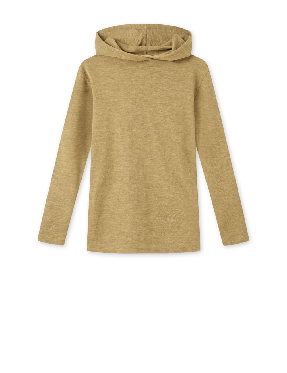 Merino uld bluse med hætte 4021 i farver