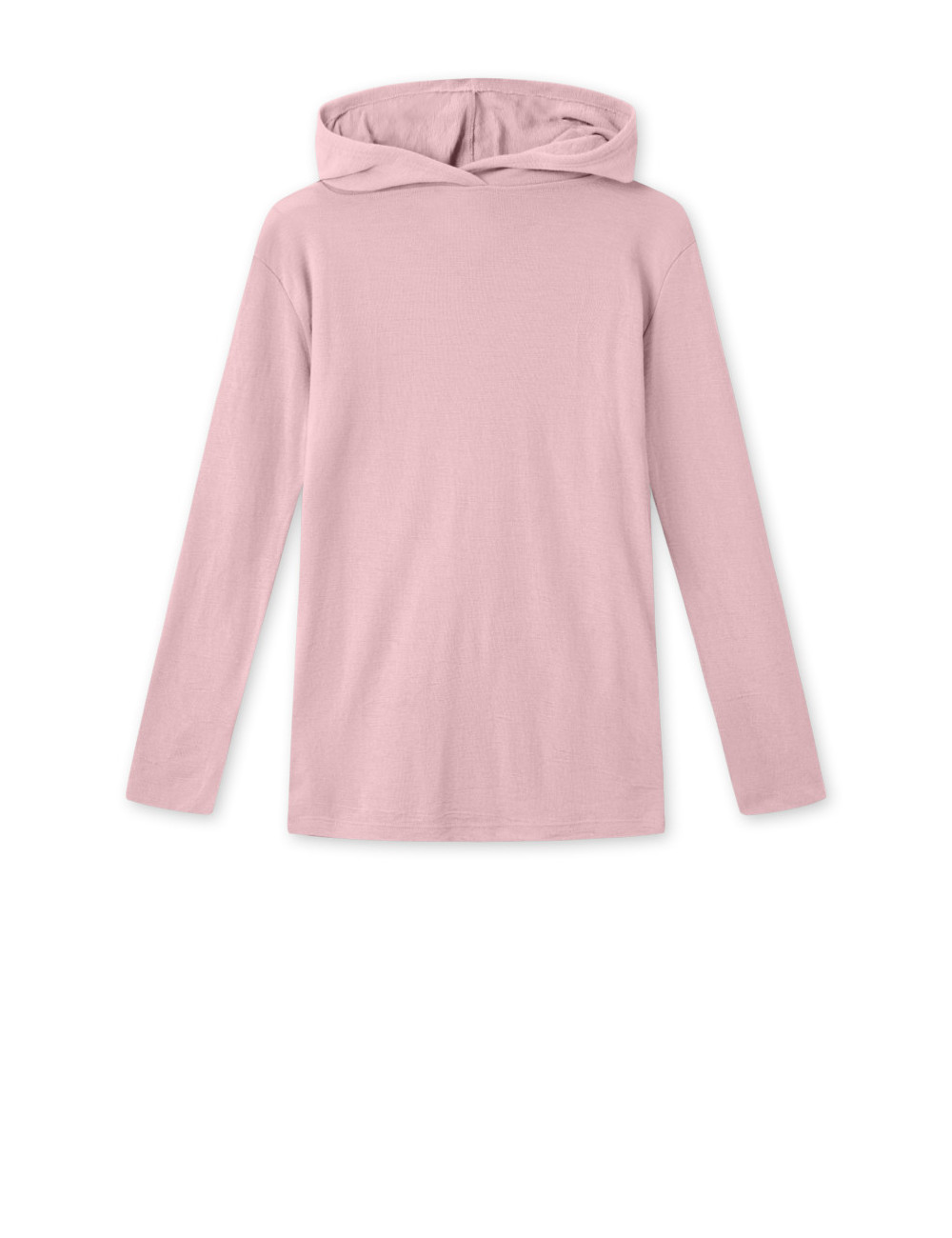 Merino uld bluse med hætte 4021 i farver