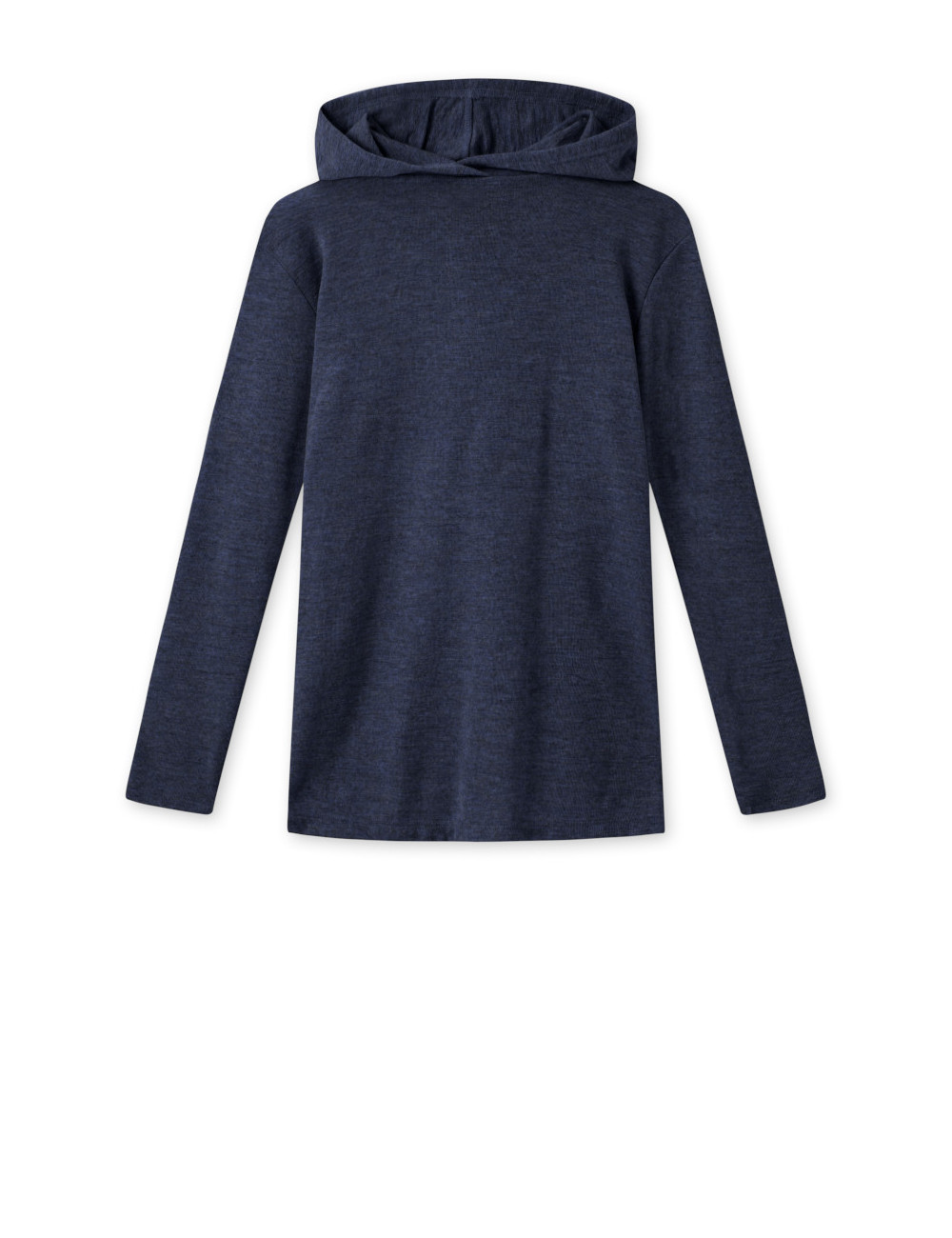 Merino uld bluse med hætte 4021 i basis farver