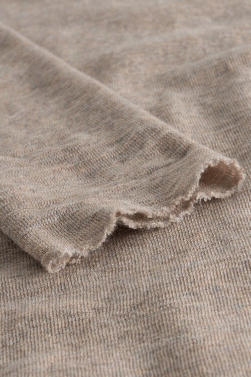 Simpel kjole i merino uld 7032 i basis farver