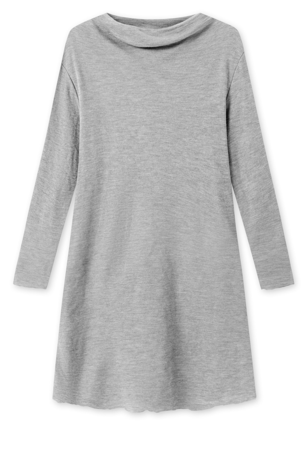 Simpel kjole i merino uld 7032 i basis farver