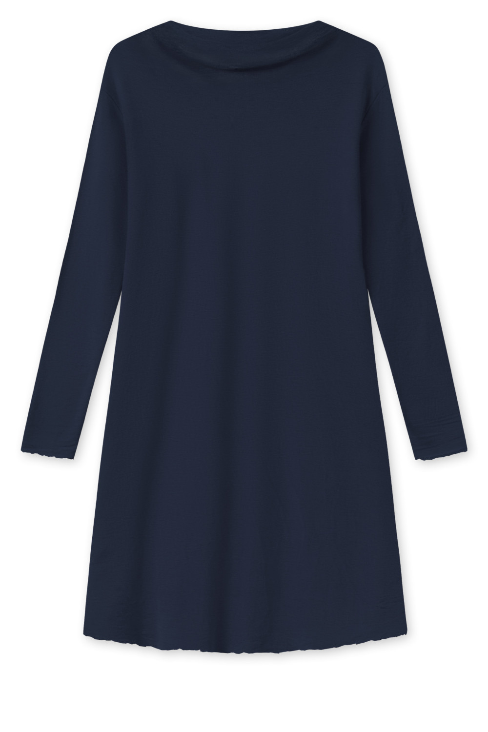 Simpel kjole i merino uld 7032 i basis farver