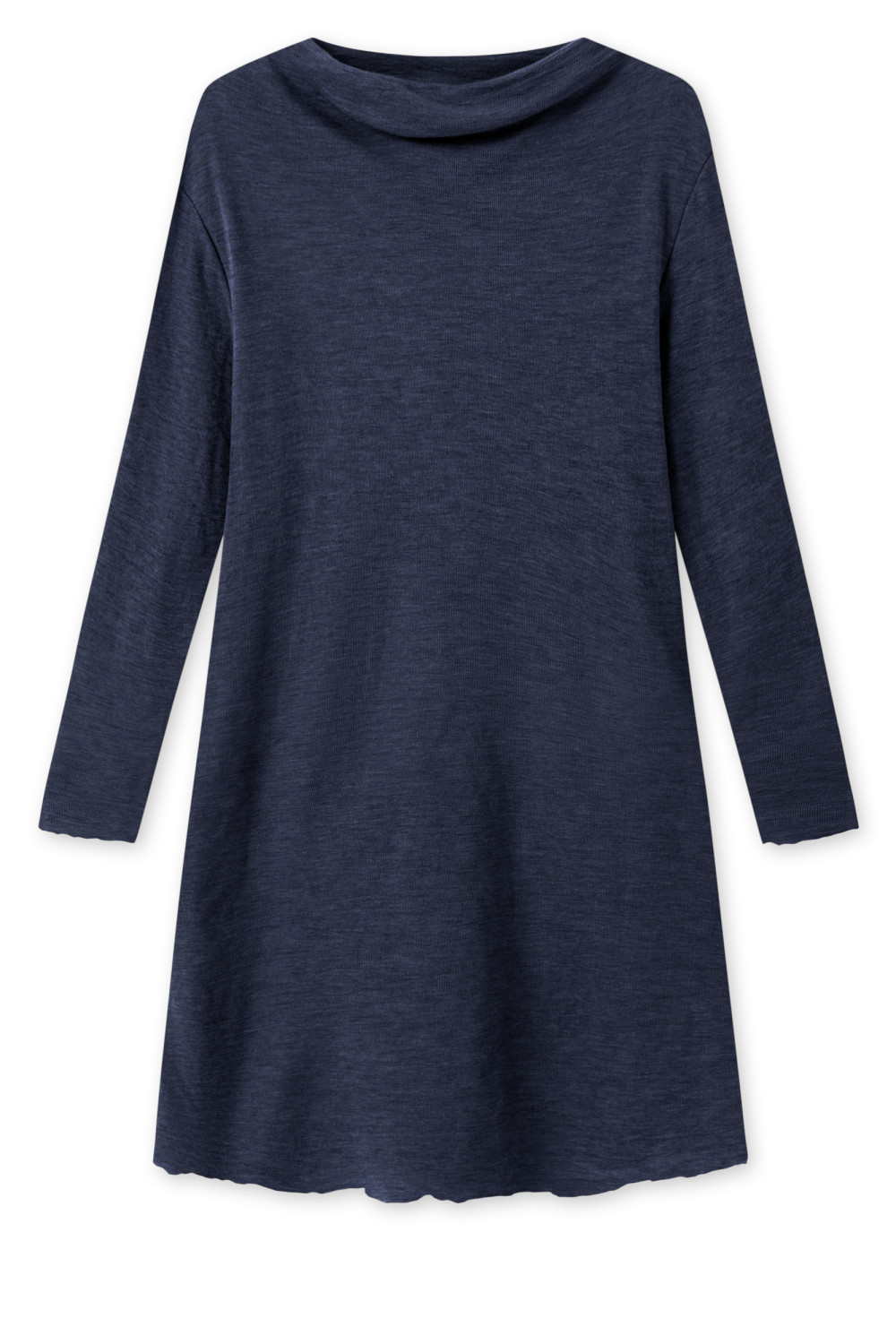 Simpel kjole i merino uld 7032 i basis farver