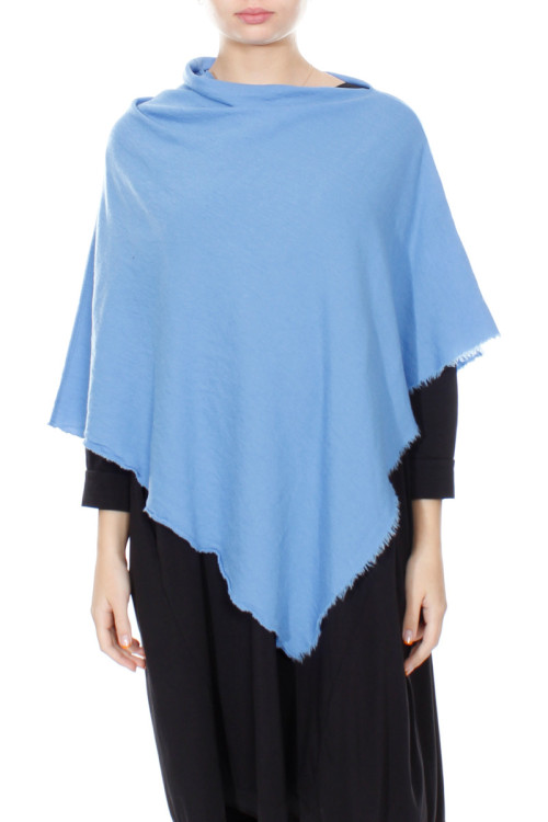 Poncho i merinould 1001 i farver