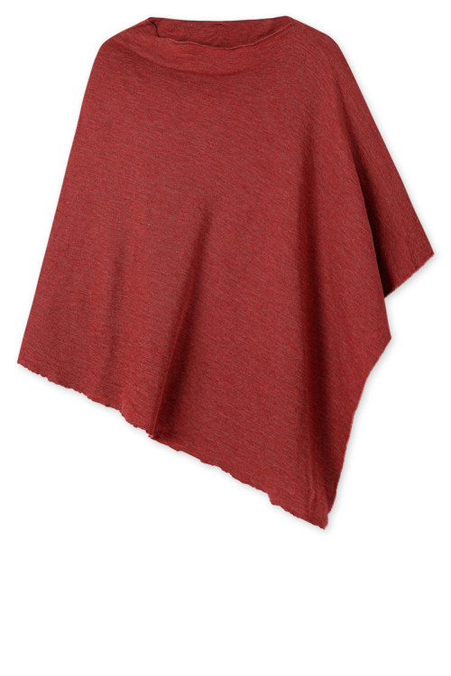 Poncho i merinould 1001 i farver