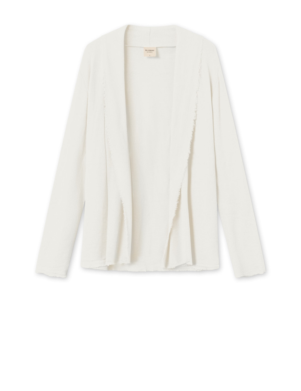 Kort merino uld cardigan 8013 i basis farver