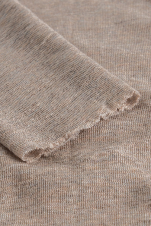 Kort merino uld cardigan 8013 i basis farver