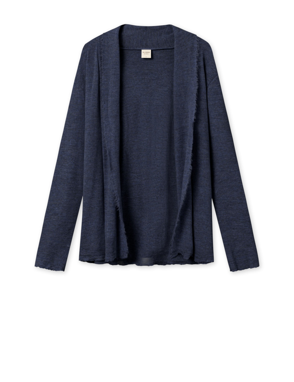 Kort merino uld cardigan 8013 i basis farver